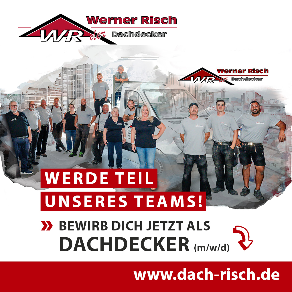 Dachdecker gesucht