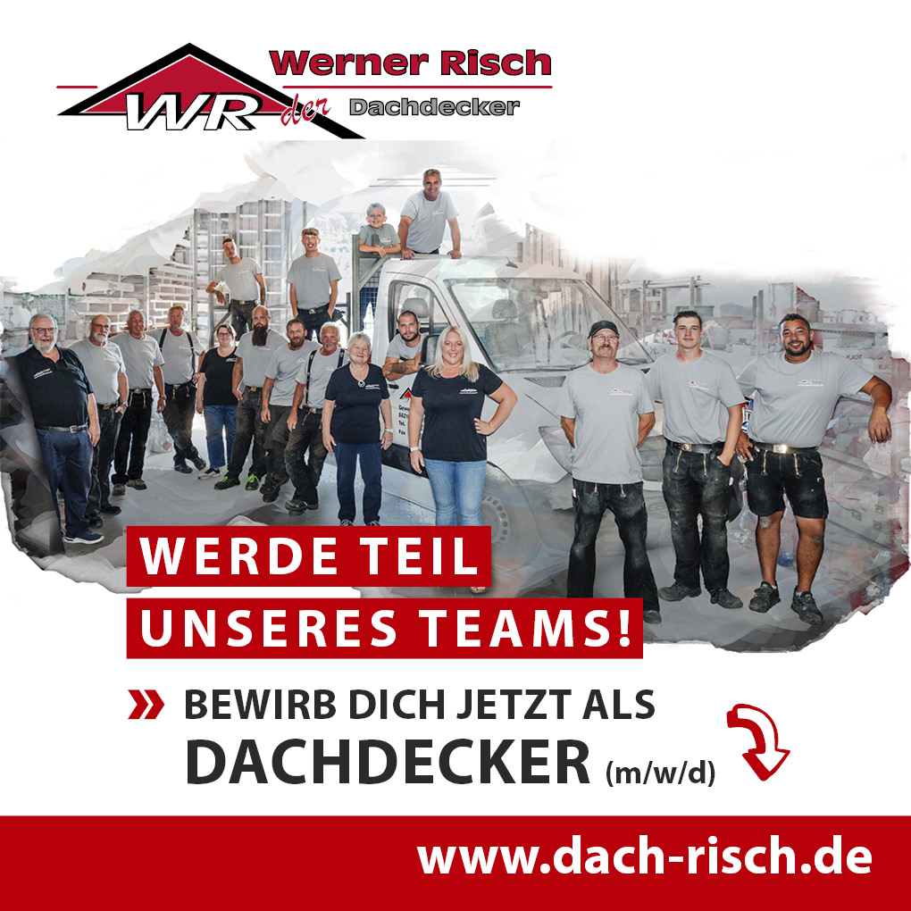 Dachdecker gesucht